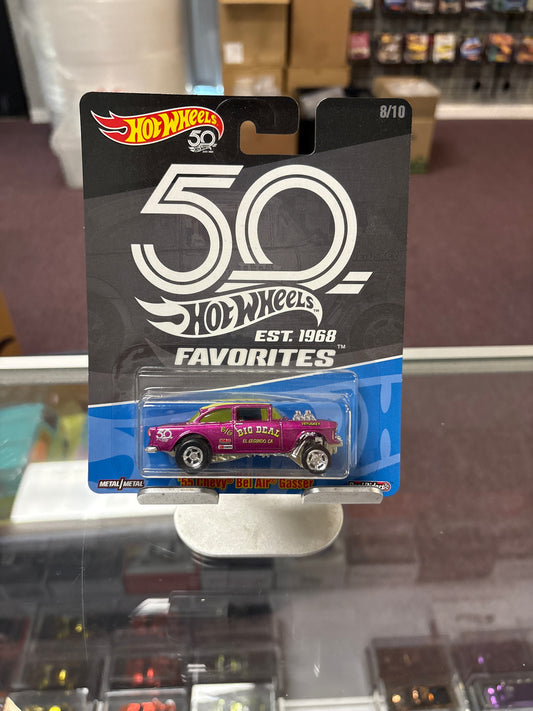 Hot Wheels 50 Favorites 55 Chevy Bel Air Gasser