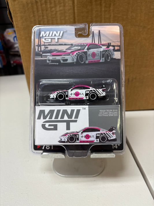 Mini GT 1:64 Nissan LB-Super Silhouette S15 SILVIA Auto Finesse SEMA 2023 #781
