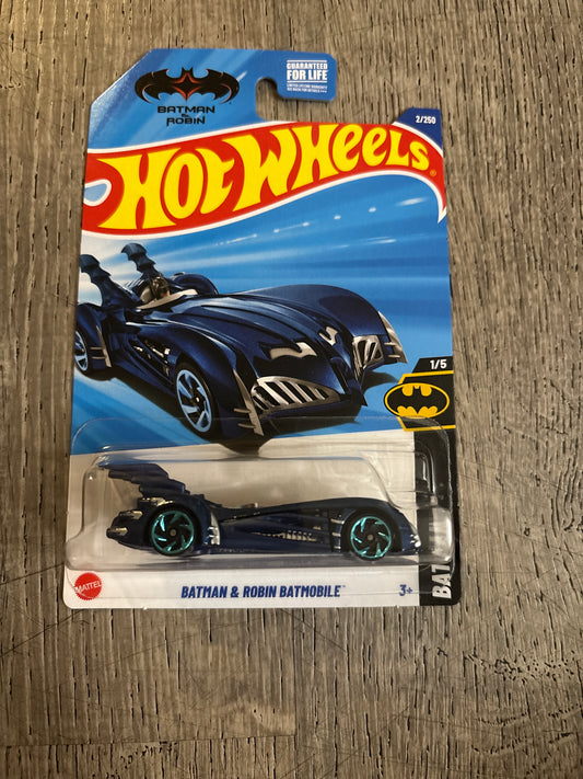 Hot Wheels Batman & Robin Batmobile