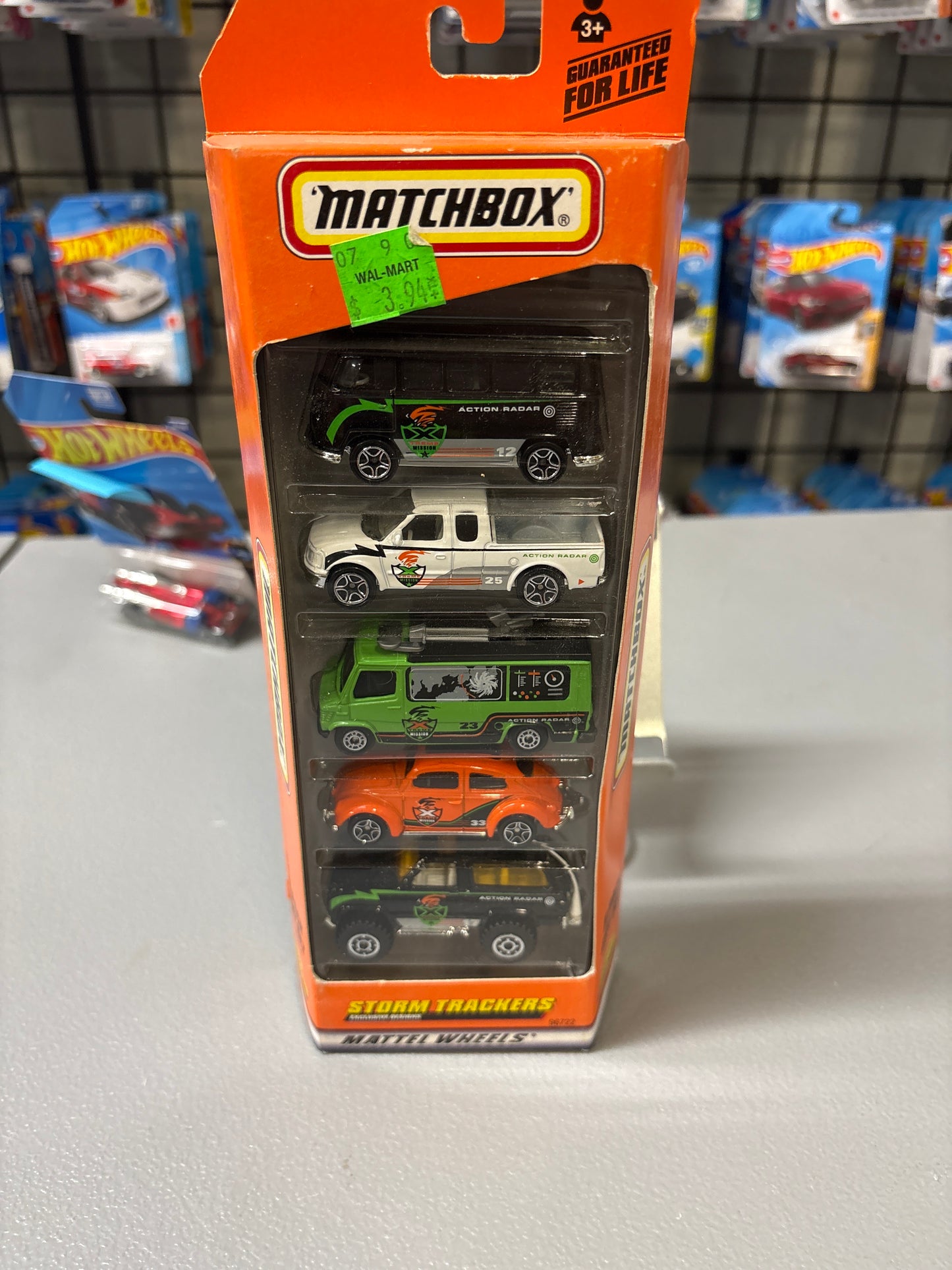 Matchbox 5 Pack Storm Trackers