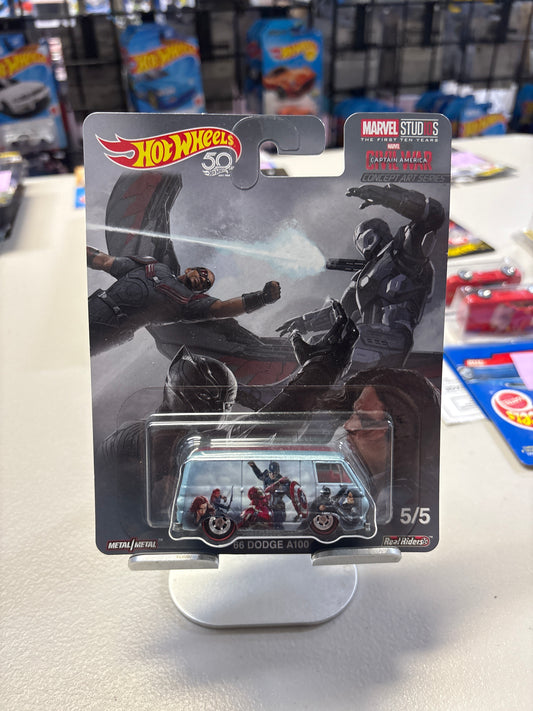 Hot Wheels Captain America 66 Dodge A100