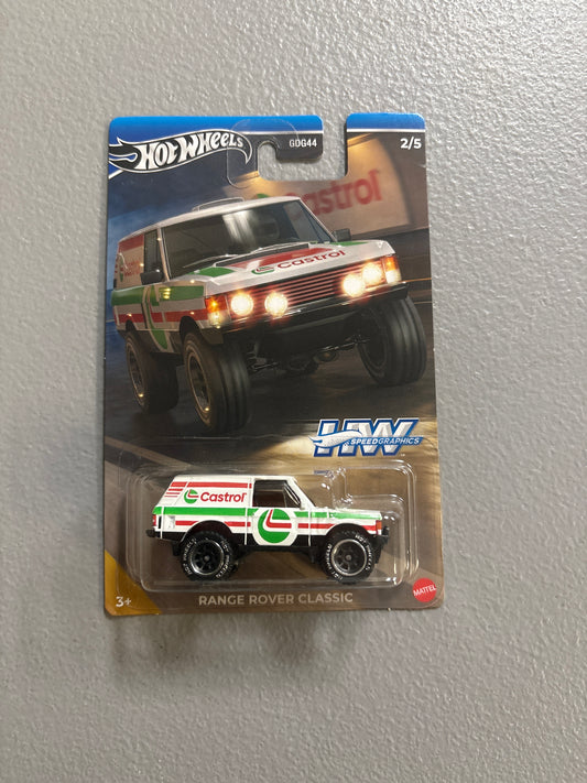 Hot Wheels Speed Graphics Range Rover Classic