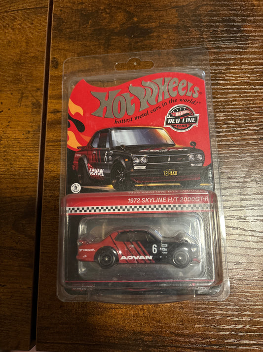 2024 Hot Wheels RLC 1972 Nissan Skyline H/T 2000GT-R