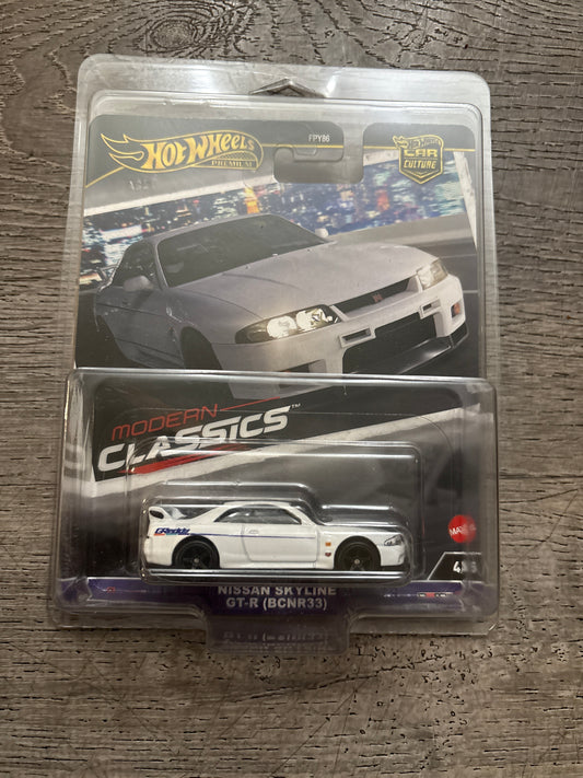 Hot Wheels - Nissan Skyline GT-R (BCNR33) - Modern Classics