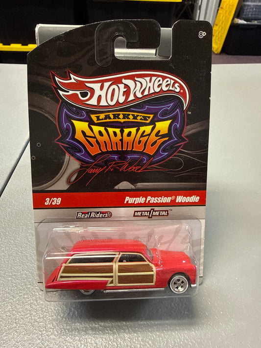 Hot Wheels Larrys Garage Purple Passion Woodie