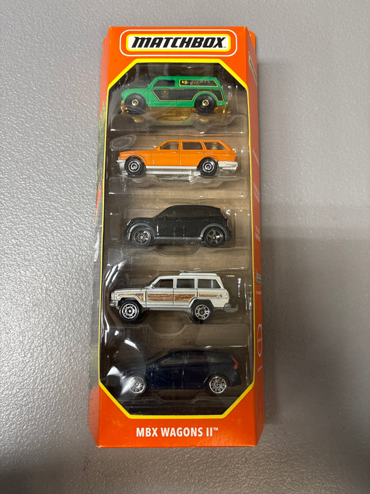 Matchbox 5 Pack MBX Wagons II