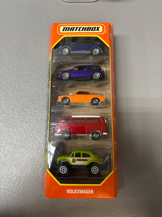 Matchbox 5 Pack Volkswagen