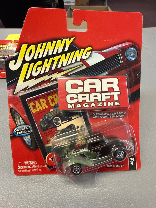 Johnny Lightning Car Craft #1 1932 Ford Coupe