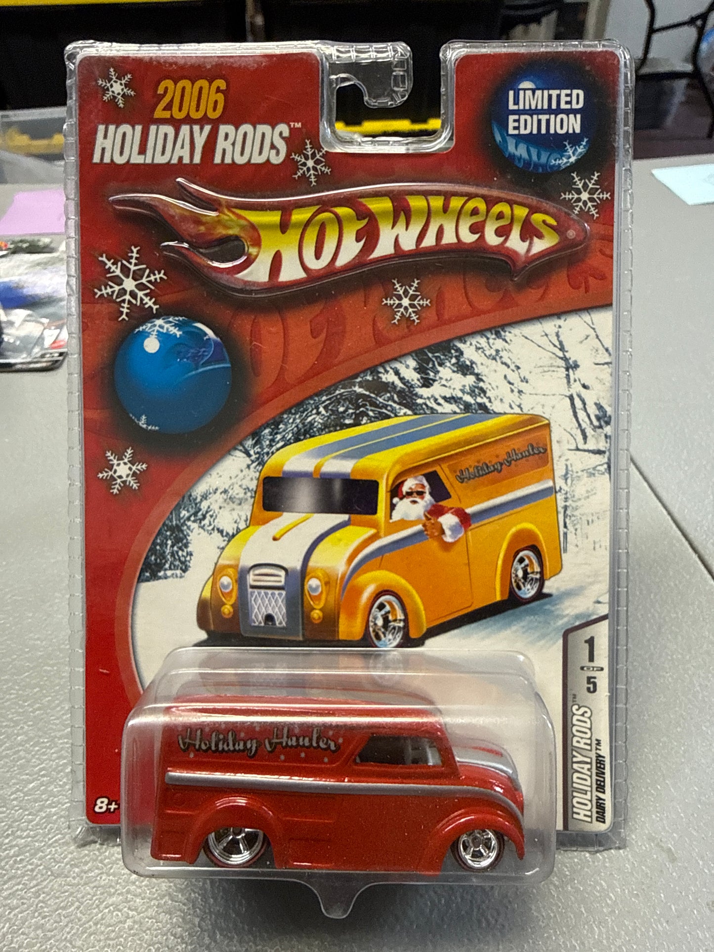 Hot Wheels Holiday Rods Dairy Delivery