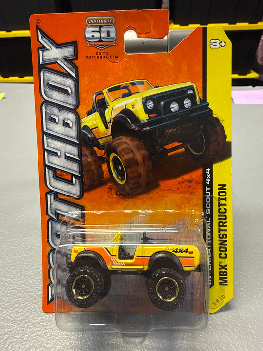 Matchbox Construction International Scout 4x4