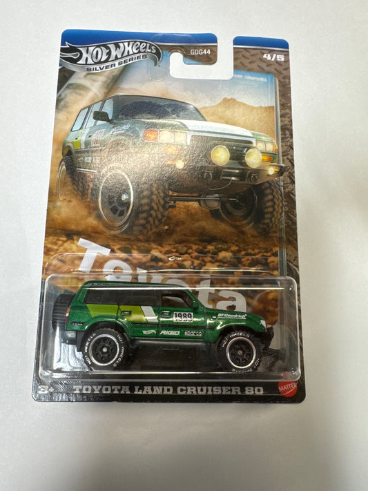 2025 Hot Wheels Silver Series Toyota Land Cruiser 80 4/5