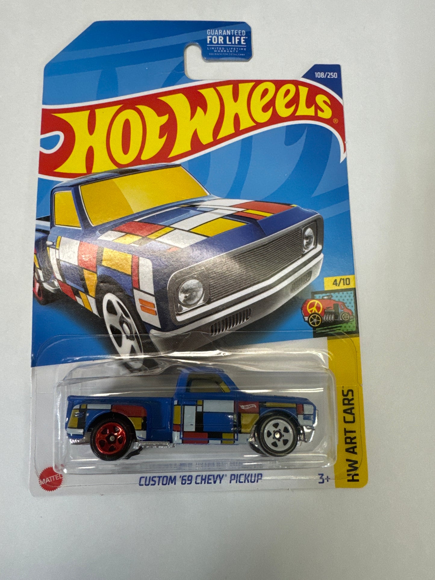 Hot Wheels - '69 Chevy Pickup blue