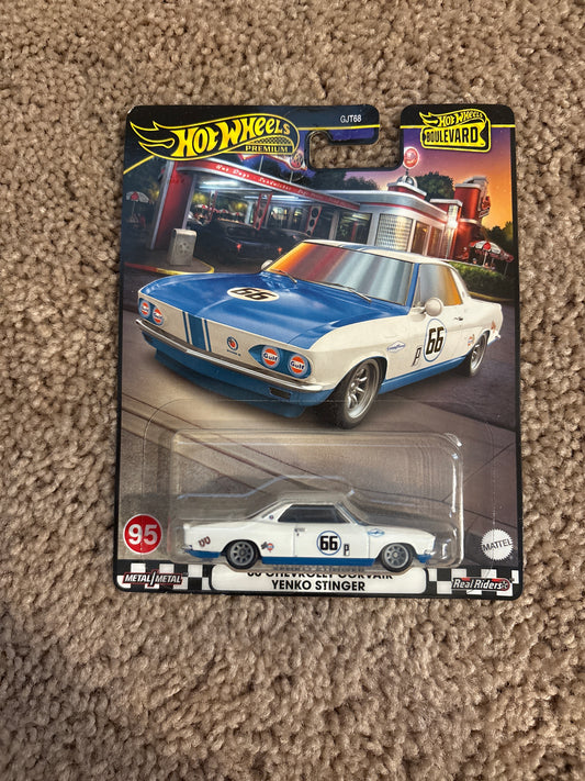 Hot Wheels Boulevard #95 66 Chevrolet Corvair Yenko Stinger