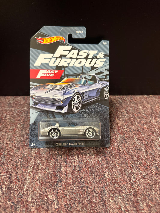 Hot Wheels Fast and Furious Fast Five Corvette Grand Sport 5/5