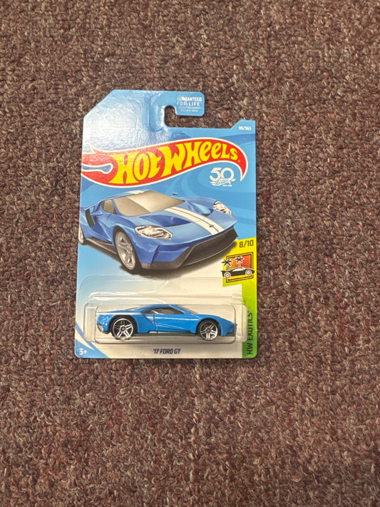 Hot Wheels HW Exotics '17 Ford GT 8/10 Blue