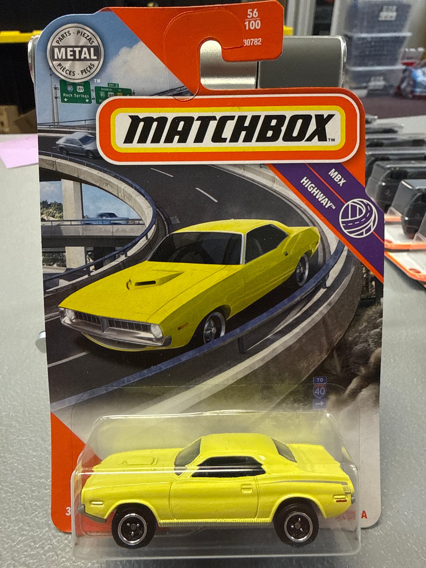 Matchbox MDX Highway 1970 Plymouth Cuda