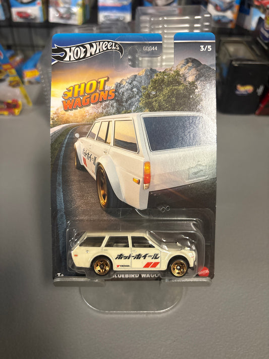 Hot Wheels Hot Wagons Datsun Bluebird Wagon 510