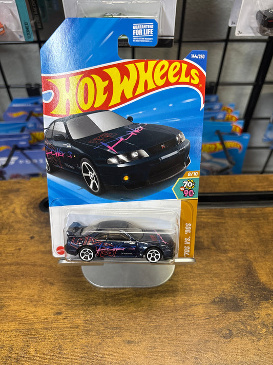 Hot Wheels HKS Nissan Skyline GT-R BCNR33 Blue