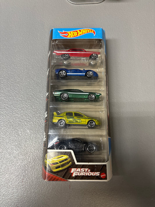 Hot Wheels 5 Packs Fast & Furious