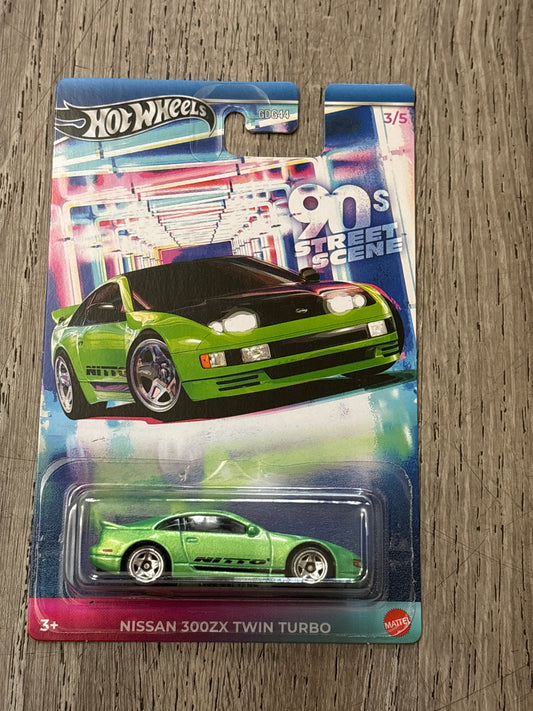 Hotwheels 90s Street Scene Nissan 300zx Twin Turbo