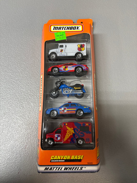 Matchbox 5 Pack Canyon Base