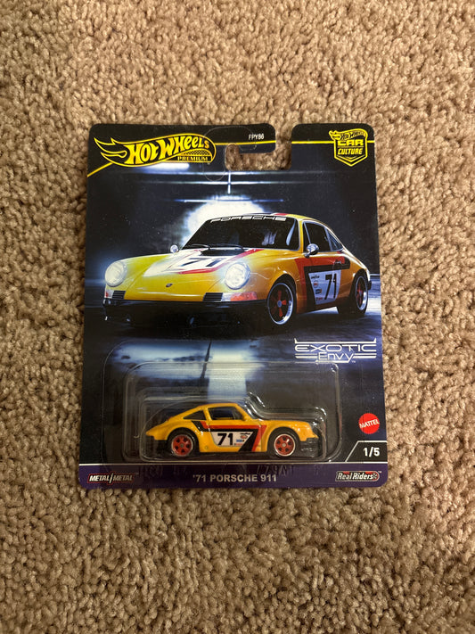 Hot Wheels Exotic Envy 71 Porsche 911