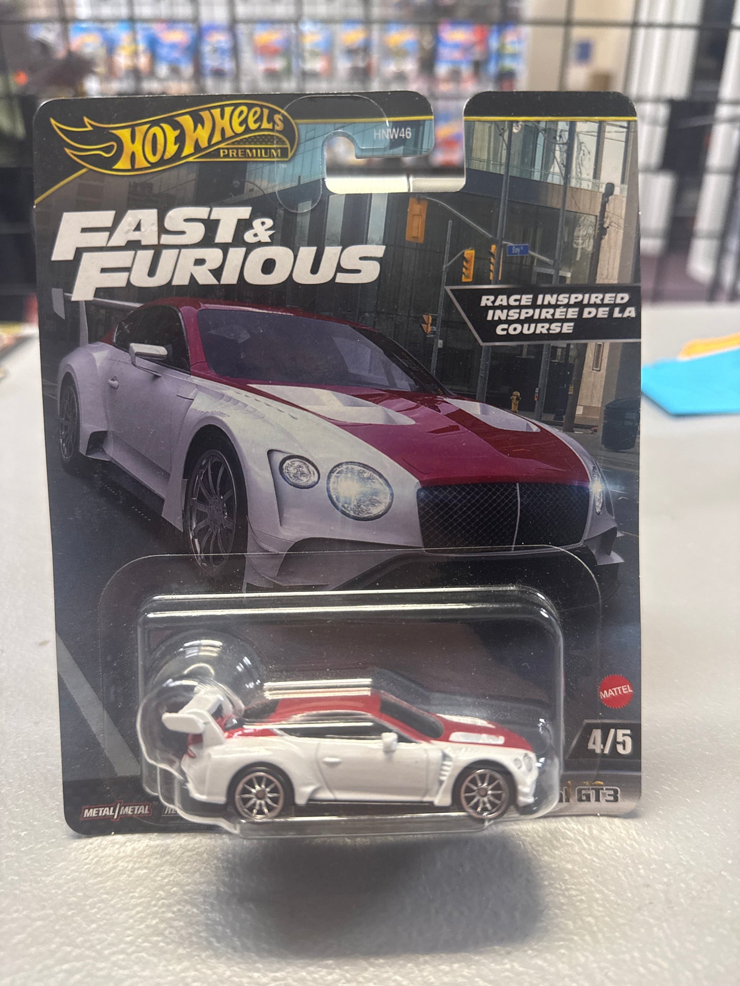 Hot Wheels Fast & Furious 2018 Bentley Continental GT3