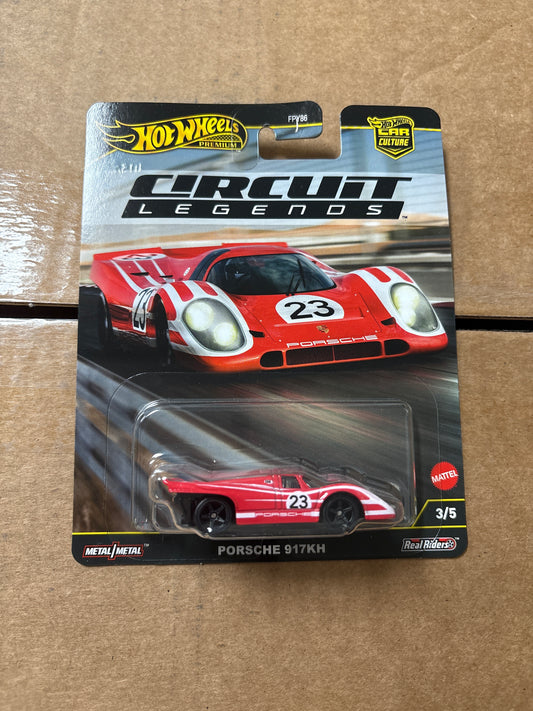 Hot Wheels 2025 Premium Circuit Legends Porsche 917KH