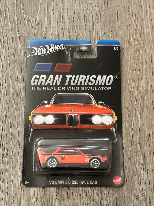 Hotwheels Grand Turismo 73 BMW 3.0 CSL Race Car