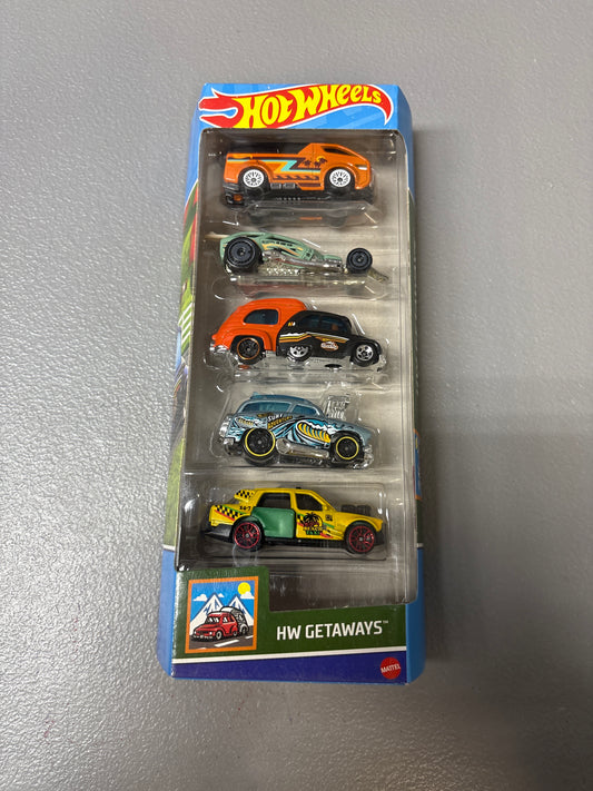 Hot Wheels 5 Pack HW Getaways