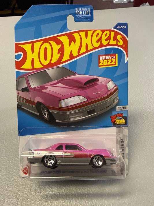 Hot Wheels Matt And Debbie Hays 1988 Pro Street Thunderbird