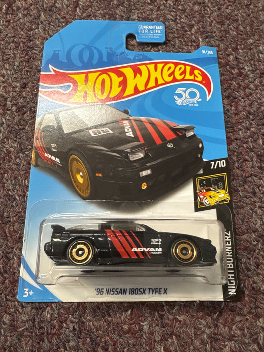 Hot Wheels '96 Nissan 180SX Type X
