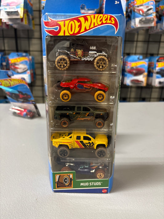 Hot Wheels 5 Pack Mud Studs