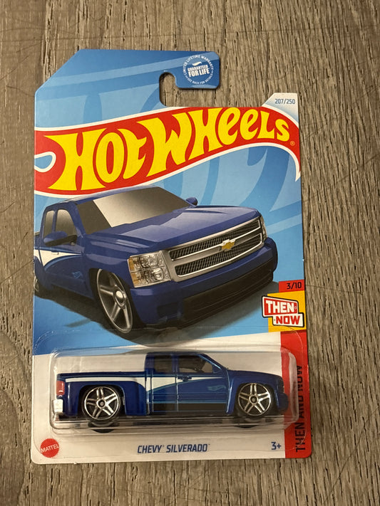 Hot Wheels Mainline 'Chevy Silverado Blue