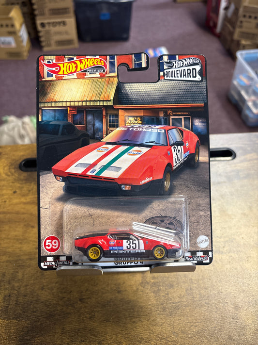 Hot Wheels Boulevard #59 De Tomaso Pantera Gruppo 4