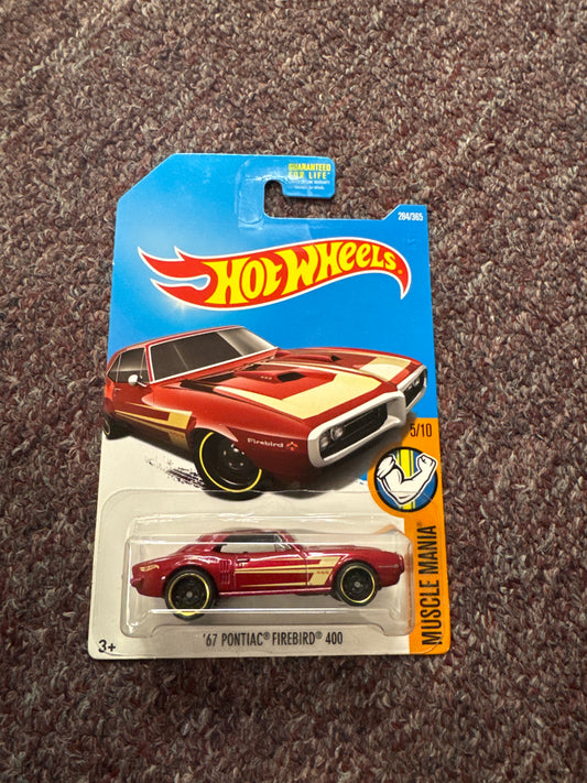 Hot Wheels - '67 Pontiac Firebird 400 (Metalflake Red)