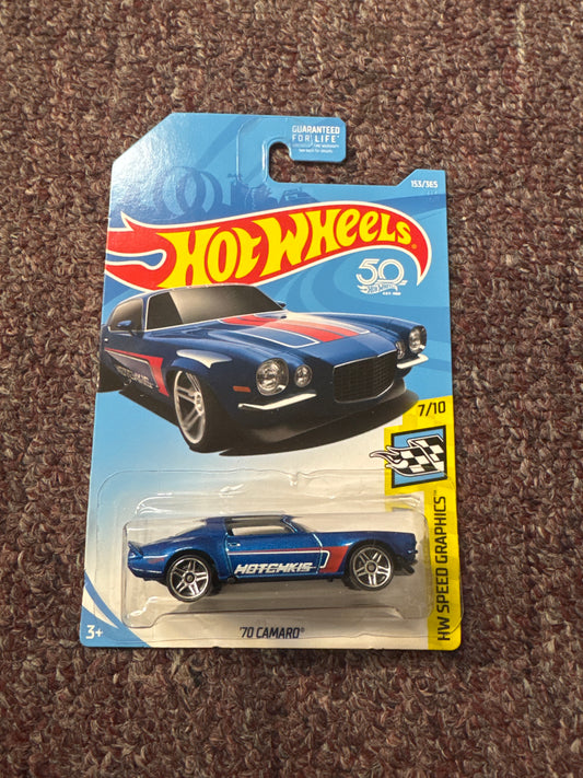 Hot Wheels 1970 Camaro HW Speed Graphics