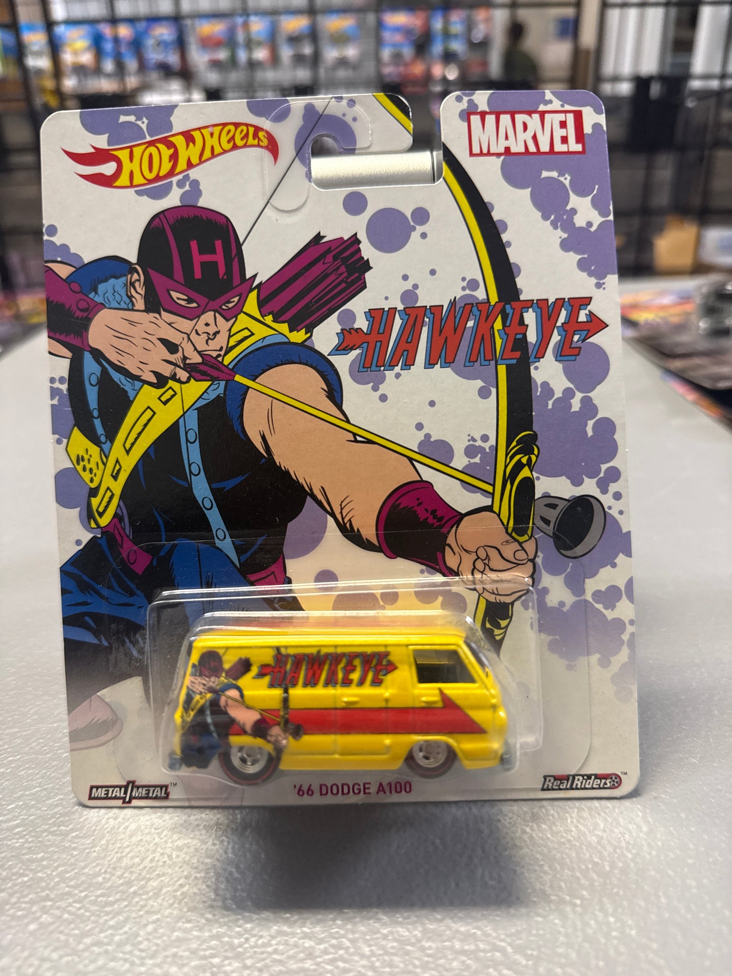 Hot Wheels Marvel Hawkeye ‘66 Dodge A100