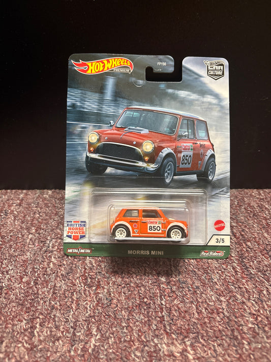 Hot Wheels Car Culture Mini Cooper British Horsepower