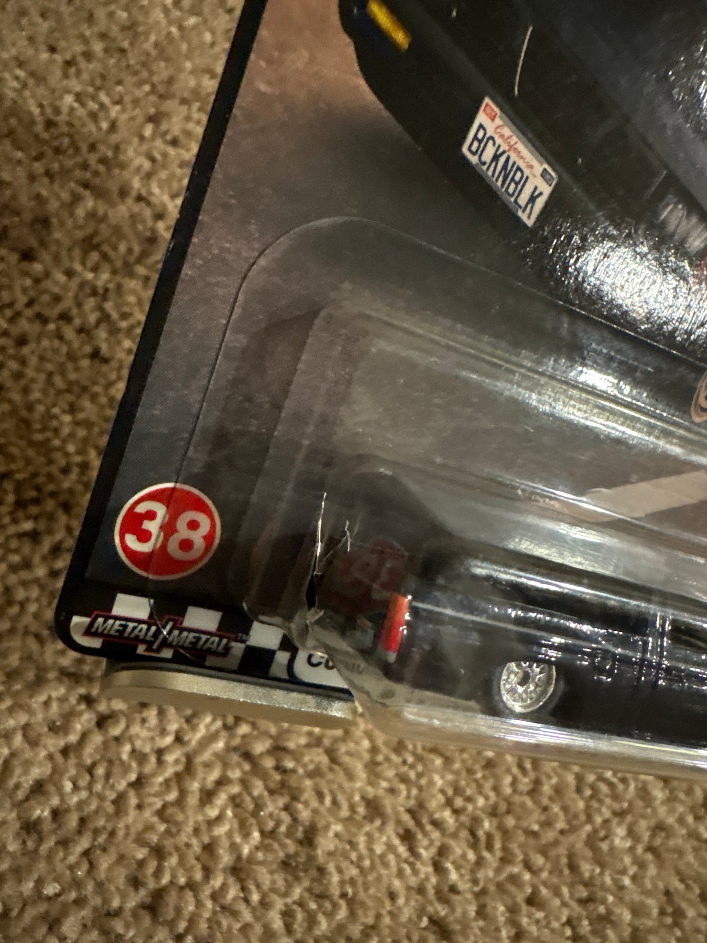 Cracked Blister Hot Wheels Boulevard #38 Custom 93 Nissan Hardbody D21