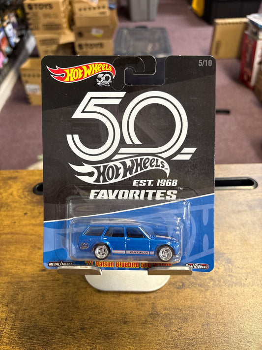 Hot Wheels 50 Favorites 71 Datsun 510 Wagon