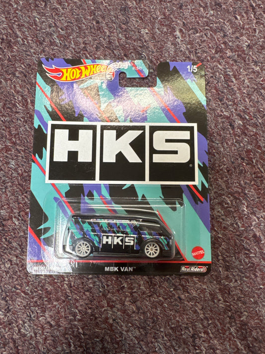 2021 Hot Wheels Premium Speed Shop Garage HKS MBK Van