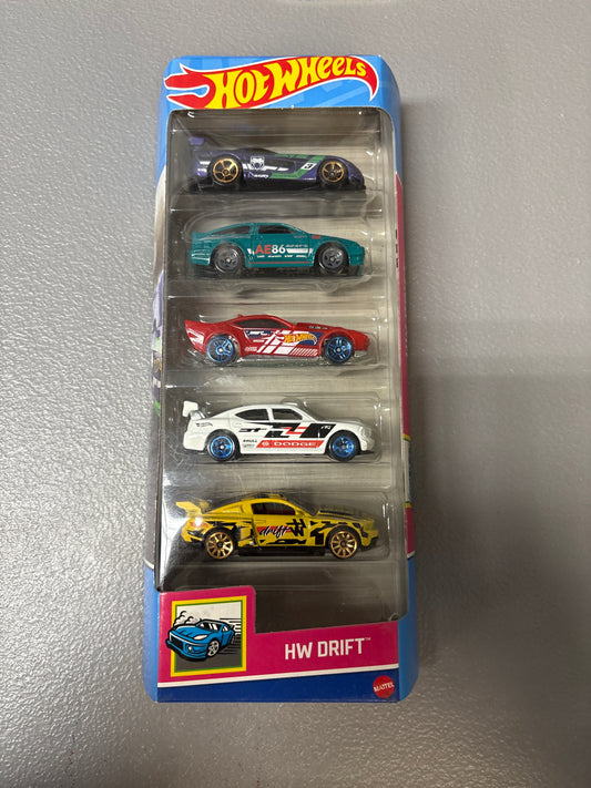 Hot wheels 5 Pack HW Drift