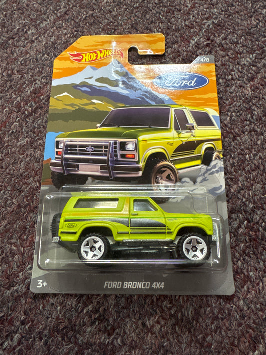 Hot Wheels Walmart Truck Series - Ford Bronco 4x4