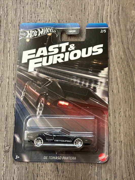 Hotwheels Fast & Furious De Tomaso Pantera