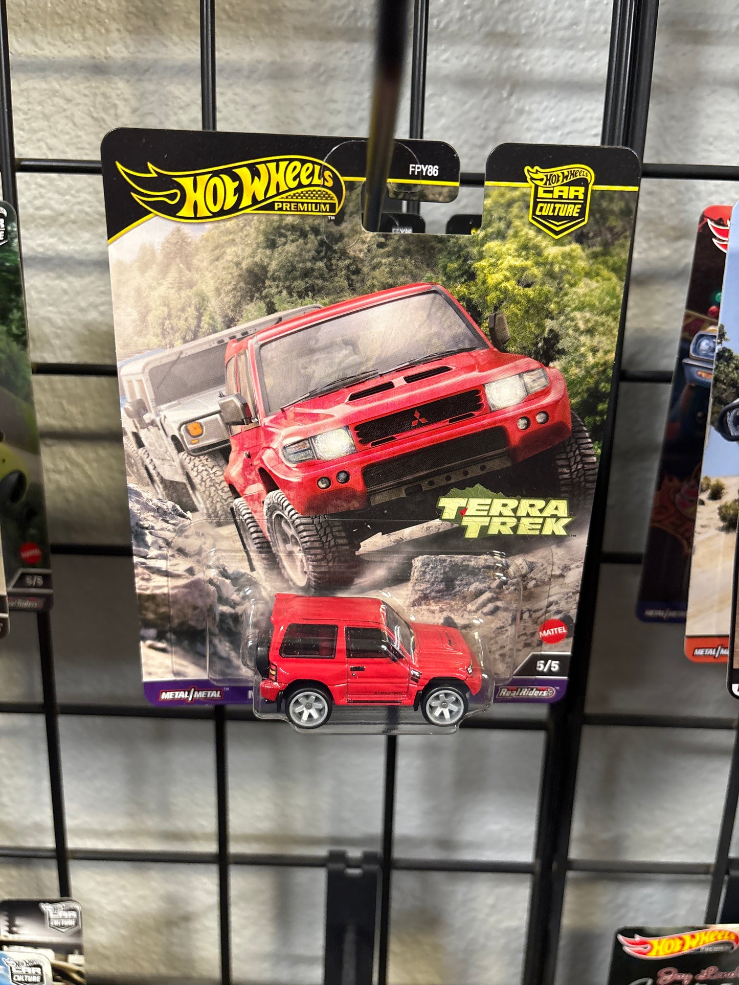 Hot Wheels Terra Trek Mitsubishi Pajero Evolution