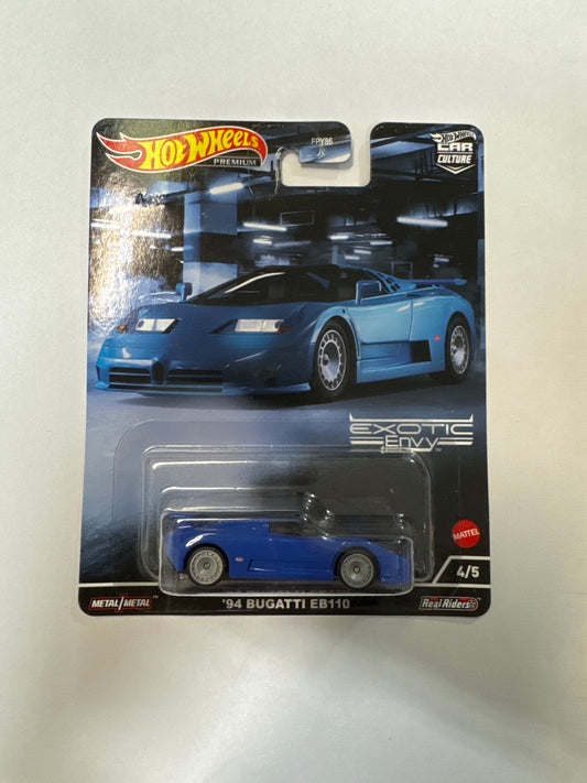 2022 Hot Wheels Premium Car Culture Exotic Envy '94 Bugatti