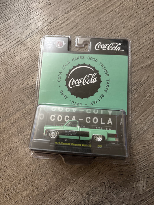 M2 Machines Coca-Cola 1973 Chevrolet Cheyenne Super 30