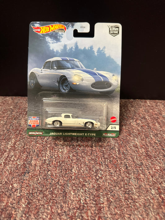 Hot Wheels Premium Jaguar Lightweight
