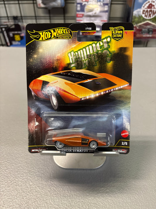 Hot Wheels Hammer Drop Lancia Stratos Zero